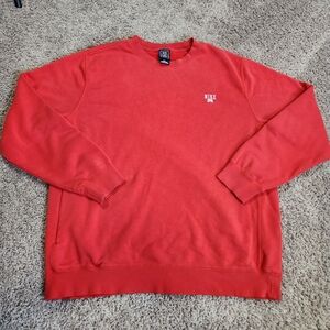 Semi Vintage Nike Men's Red Sweater Produced In 2013 Size Xl